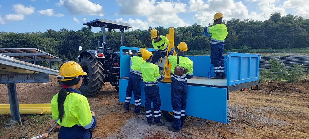 Preparing DC Cable Installation Works